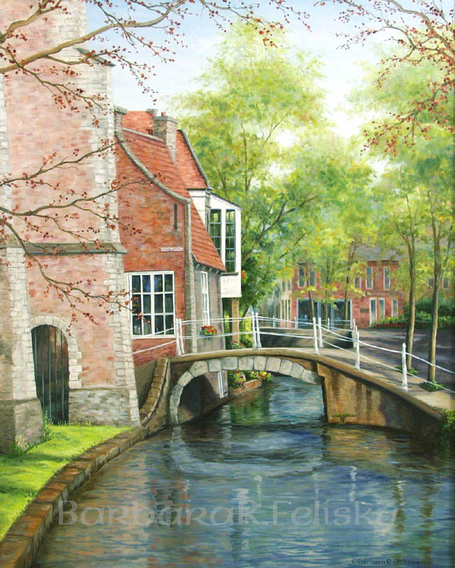 Barbara Felisky Delft Canal Bridge